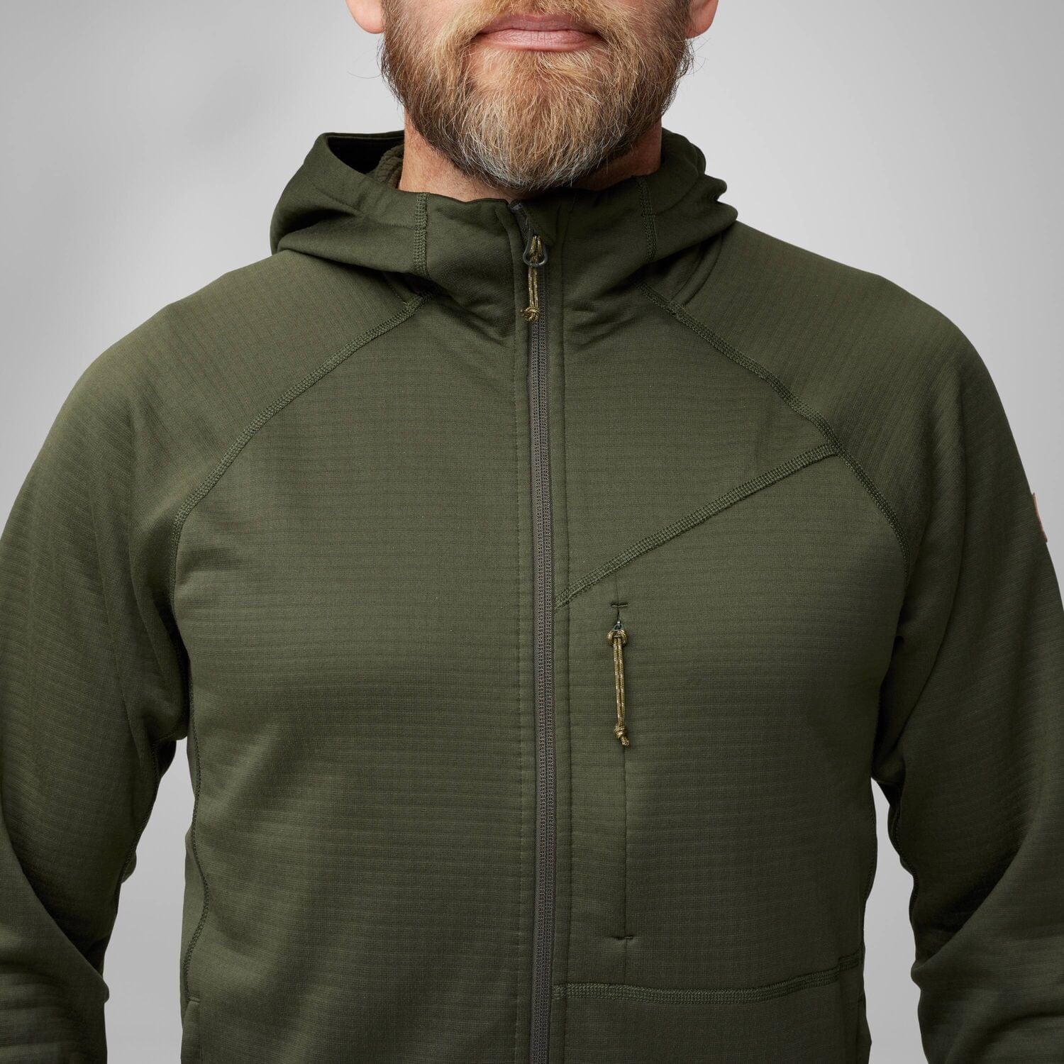 Abisko Grid Fleece Hoodie M - Image 7