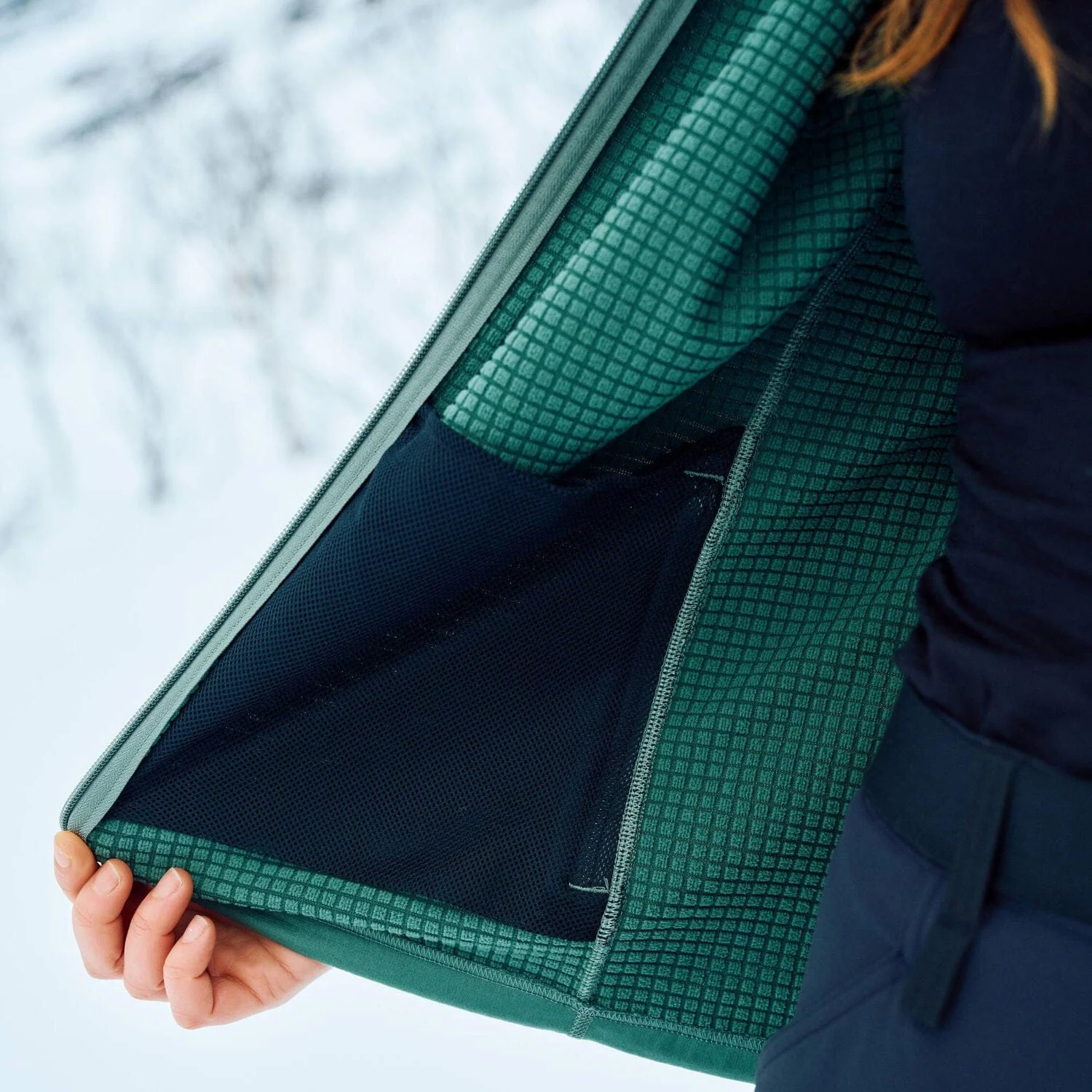 Abisko Grid Fleece Hoodie W - Image 15