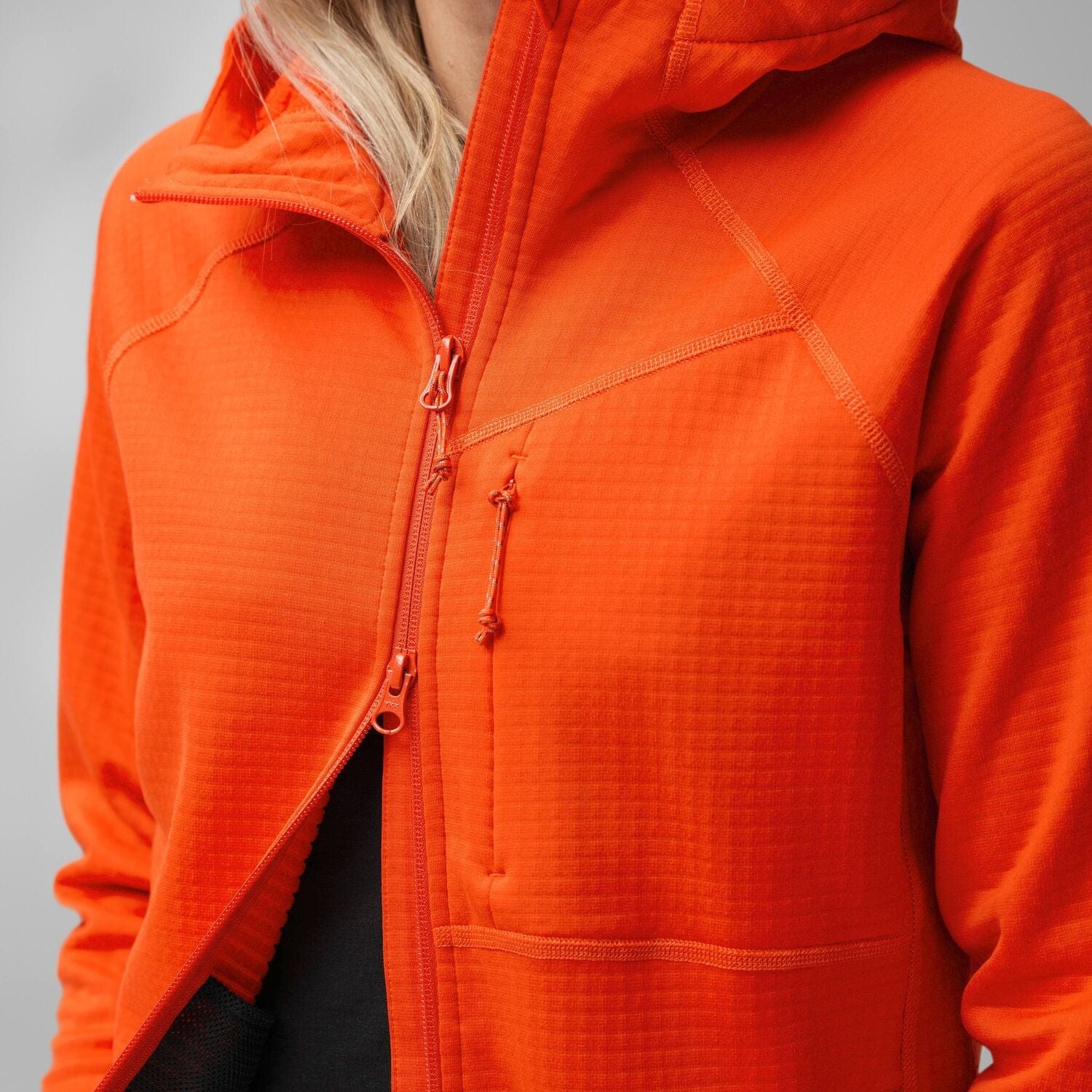 Abisko Grid Fleece Hoodie W - Image 7