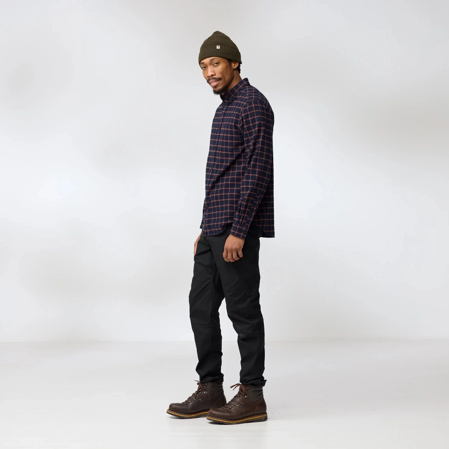 Övik Flannel Shirt M - Image 3